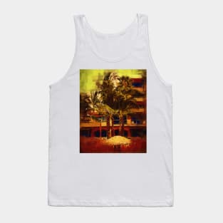 Resort Palm Trees Tank Top